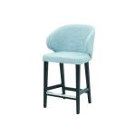 Scaun Insula Albastru Deschis din Material, Model Caprice