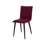 Scaun Rosu din Catifea, Model Cadu
