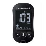 Glucometru - glucoza si cetone, testare rapida, bluetooth, + 10 teste CareSens Pro + 10 ace