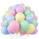 Set 100 Baloane Teno&reg;, pentru Petreceri/Aniversari/Evenimente, o singura dimensiune, latex, multicolor pastel