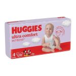 Huggies scutece copii Ultra Comfort Jumbo 4, unisex 7-18 kg, 50 buc