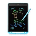 Tableta LCD scris si desenat pentru copii, buton de stergere, 25.5 cm, 3 ani+