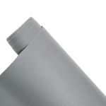 Folie Piele Ecologica Autoadeziva pentru Reconditionare Mobilier sau Obiecte 1 m x 45 cm Gri G Glixicom&reg;