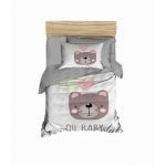 Lenjerie de pat pentru copii, PH1106, Pearl Home, Poliester Satinat
