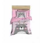Lenjerie de pat pentru copii, PH1111, Pearl Home, Poliester Satinat
