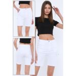 PANTALONI SCURTI CU BUZUNARE EN-GROSS