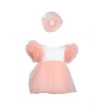 Rochie botez Bulgarasi roz, en-gros