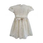 Rochie botez casual-eleganta culoare alba, en-gros