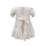 Rochie botez culoare alba, en-gros