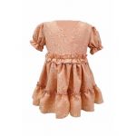 Rochie botez, model Tiela, culoare roz, en-gros