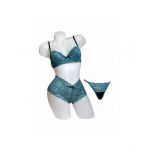 Set 3 piese lenjerie ama, dantela Engros