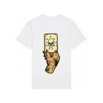 Tricou Barbati Alb "Dead Card" Engros