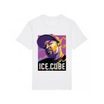 Tricou Barbati Alb "Ice Cube" Engros