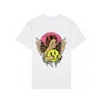 Tricou Barbati Alb "Little Angel" Engros