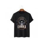 Tricou Barbati Negru "Cobra" Engros