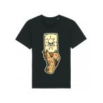 Tricou Barbati Negru "Dead Card" Engros