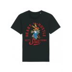 Tricou Barbati Negru "Heart And Hustle" Engros
