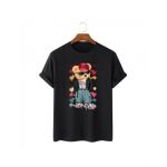 Tricou Barbati Negru "Hip bear" Engros