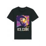 Tricou Barbati Negru "Ice Cube" Engros