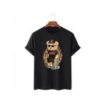 Tricou Barbati Negru "King of skate" Engros