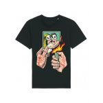 Tricou Barbati Negru "Momories Are Gone" Engros