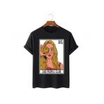 Tricou Barbati Negru "Sad People Club" Engros