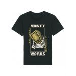 Tricou Barbati Negru "Take My Money" Engros