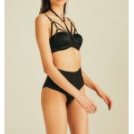 Accesoriu lenjerie intima, 556BRL2303, Bralet, 70% nailon/30% elastan, Negru