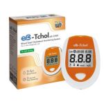Analizor colesterol eB-Tchol, testare rapida si precisa, 180 memorii + CADOU organizator medicamente 28 casete