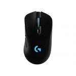 logitech Logitech G703 LIGHTSPEED Wireless Gaming Mouse with HERO 16K Sensor - BLACK - EER2 (910-005640)