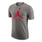 Tricou barbati Nike Nba Chicago Bulls Jordan FD1460-063, XL, Gri