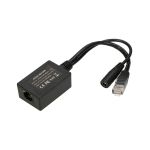 Extralink 1 PORT GIGABIT POE INJECTOR WITH 10-30V TO 48V INVERTER Fast Ethernet, Gigabit Ethernet (EX.14671)
