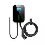Extralink BS20-BC-22kW-APP Typ 2 32A 22kW | adowarka do samochodu elektrycznego | 3 fazy, ekran LCD, aplikacja, 6,1m 100 / 250 / 380 V Negru (EX.31896)