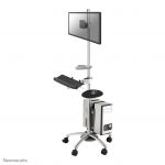 Neomounts by Newstar FPMA-MOBILE1800 cărucioare și standuri pentru multimedia Argint Raft pe roți multimedia (FPMA-MOBILE1800)