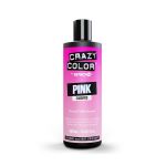 Sampon colorant cu pigmenti roz Crazy Color 250 ml