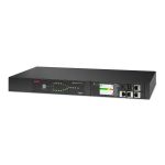 APC Rack ATS, 230V, 16A - C20 in, (8) C13 & (1) C19 out (AP4423A)
