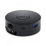 dell DELL DA300 Prin cablu USB 3.2 Gen 2 (3.1 Gen 2) Type-C Negru (DELL-DA300)