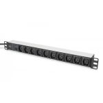 DIGITUS Digitus 10-Outlet Strip Negru 10 ieșire(i) AC 250 V 2 m (DN-95404)
