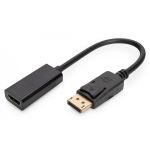 DIGITUS DisplayPort Adapter / Converter, DP/M - HDMI type A/F (AK-340408-001-S)