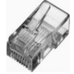 DIGITUS Electronic RJ45 (8P8C) - RJ45 - Transparent - Cat5e - 100 pc(s) (X-ML-5U-IMP)