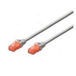 DIGITUS CAT 6, U-UTP patch cord, PVC AWG 26/7, length 7 m, color grey (DK-1612-070)
