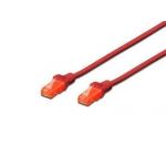 DIGITUS CAT 6, U-UTP patch cord, PVC AWG 26/7, length 7 m, color red (DK-1612-070/R)