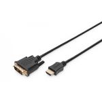 DIGITUS HDMI adapter cable, type A-DVI(18+1) M/M, 10.0m, Full HD, bl (AK-330300-100-S)