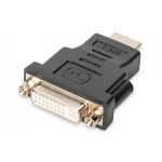 DIGITUS HDMI adapter, type A - DVI-I(24+5) M/F, Full HD, bl (AK-330505-000-S)