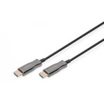 DIGITUS HDMI AOC hybrid-fiber connection cable, Type A M/M, 20m, UHD 4K@60Hz, gold, bl (AK-330125-200-S)