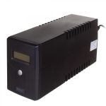 DIGITUS Line-Interactive UPS, 600VA/360W 12V/7Ah x1 battery,2x CEE 7/7 outlet,RJ-11,LCD (DN-170063-LCD)