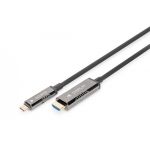 DIGITUS USB - Typ C zu HDMI AOC FO Adapter cable HDMI Version 2.0; Max 4Kx2K@60Hz; 20m (AK-330150-200-S)