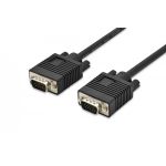 DIGITUS VGA Monitor connection cable, HD15 M/M, 1.8m, 3Coax/7C, 2xferrite, bl (AK-310103-018-S)