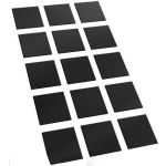Set 100 buc patrate magnetice autoadezive, 3x3 cm