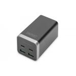 DIGITUS 4-Port USB-charging adapte, 65W GaN 65W, 2x USB-C, 2x USB-A, PD3.0 (DA-10180)